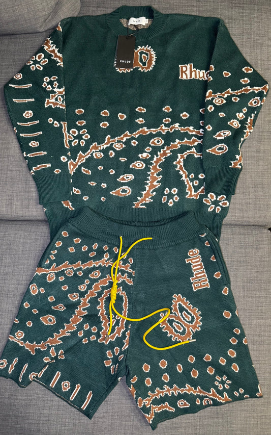 Rhude Knitted Set size small