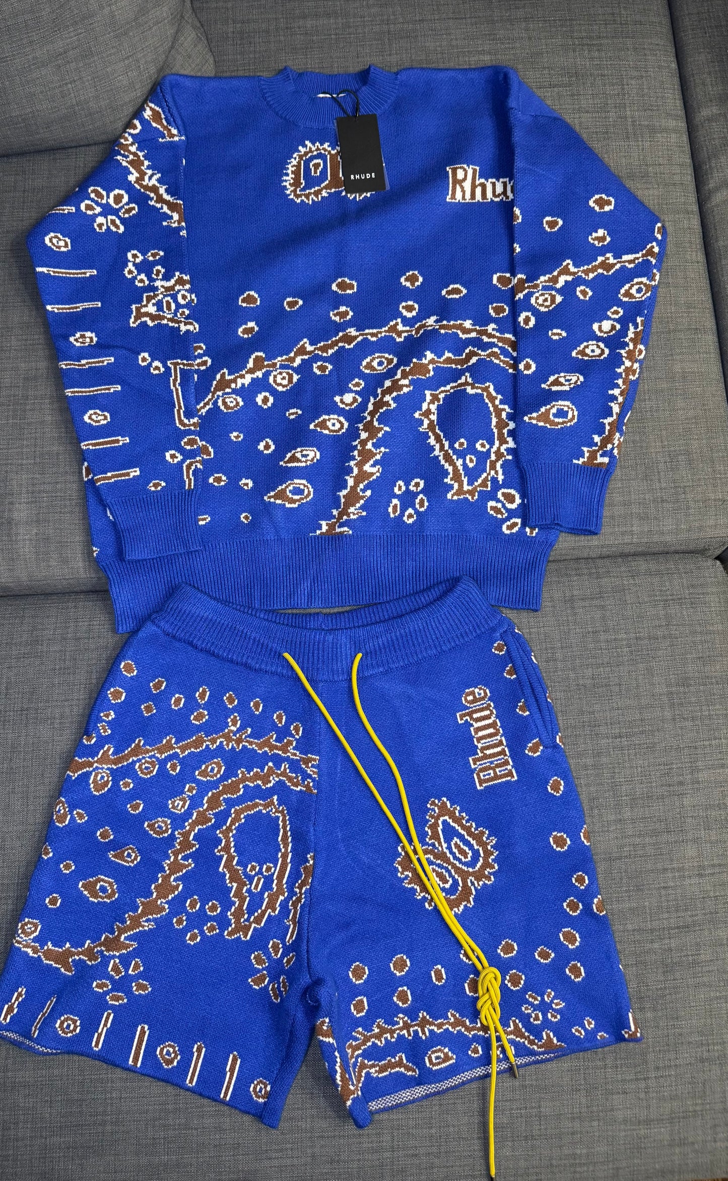 Rhude knitted set