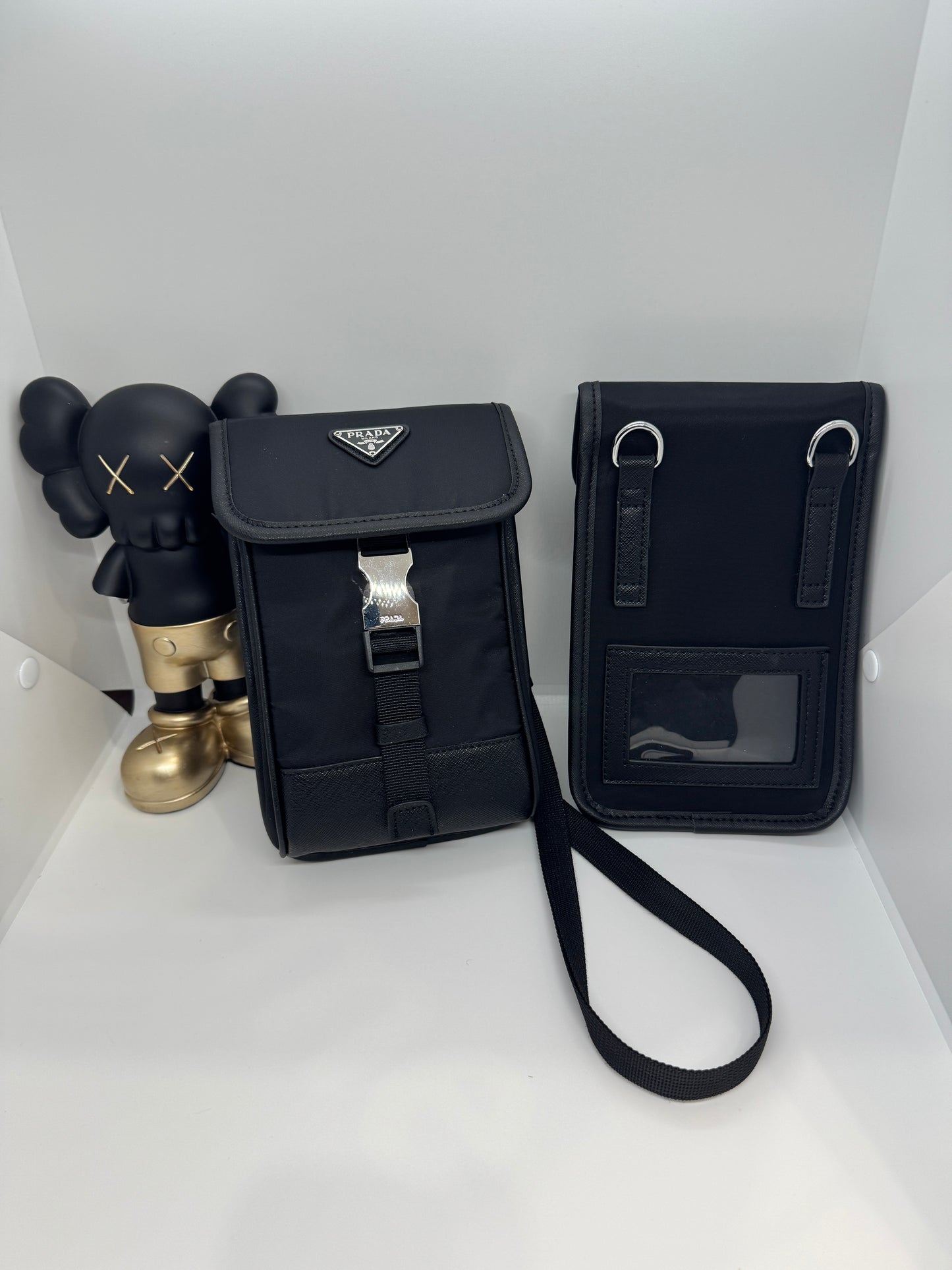 Prada re nylon bag phone pouch