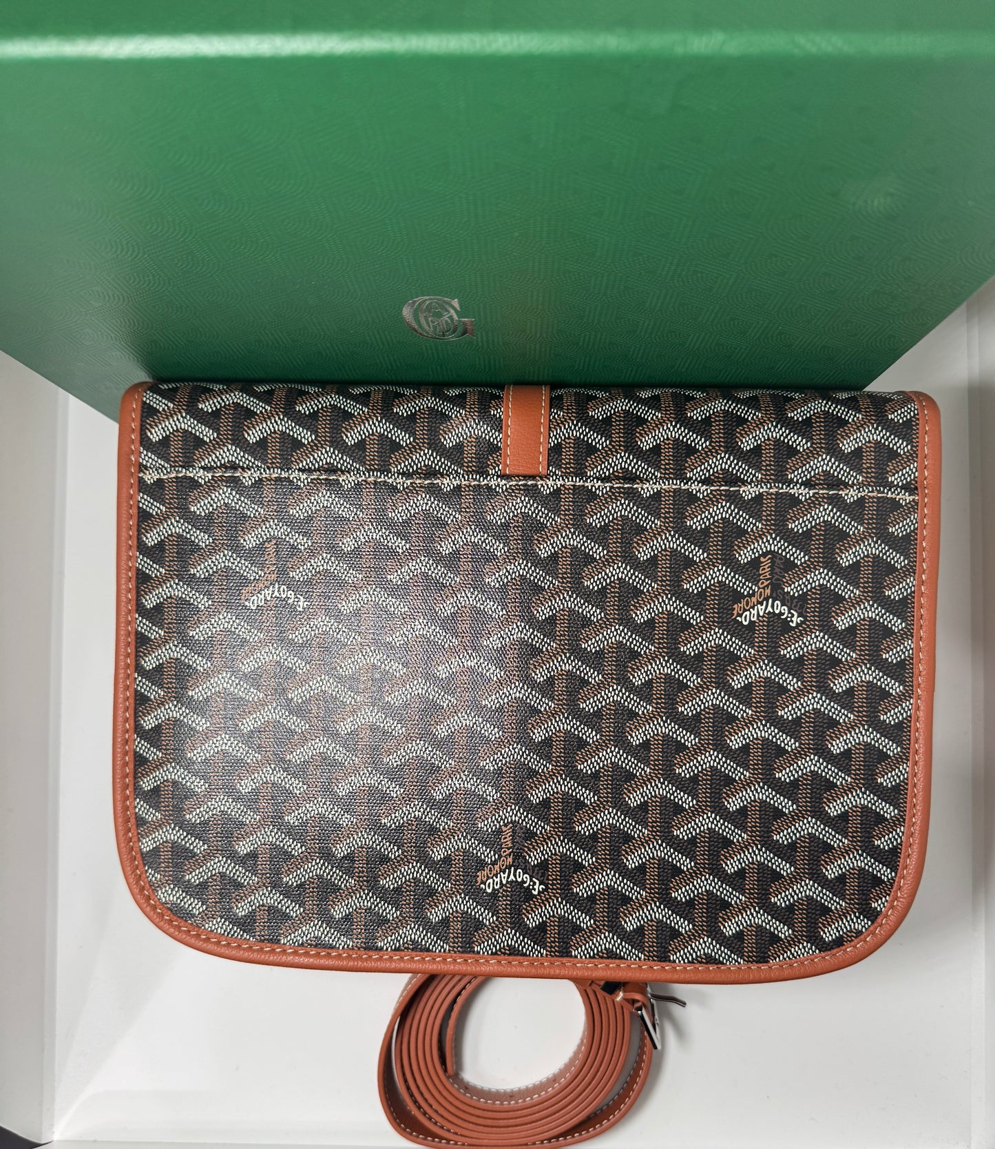 Goyard Belvédère PM brown