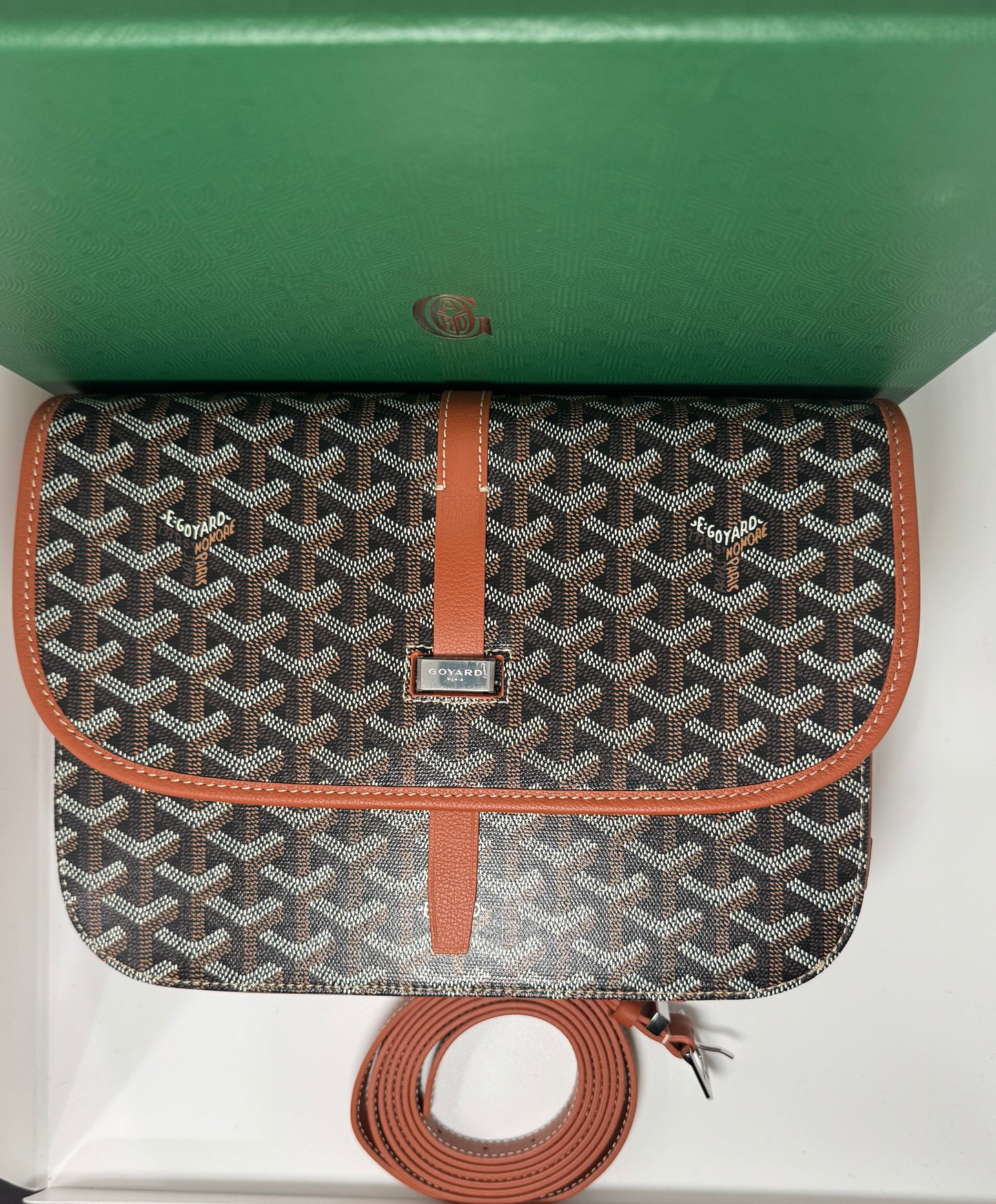 Goyard Belvédère PM brown