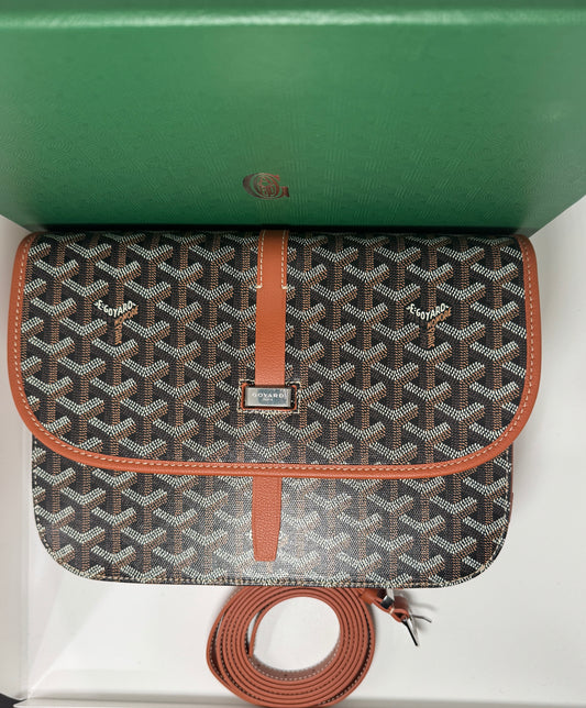 Goyard Belvédère PM brown
