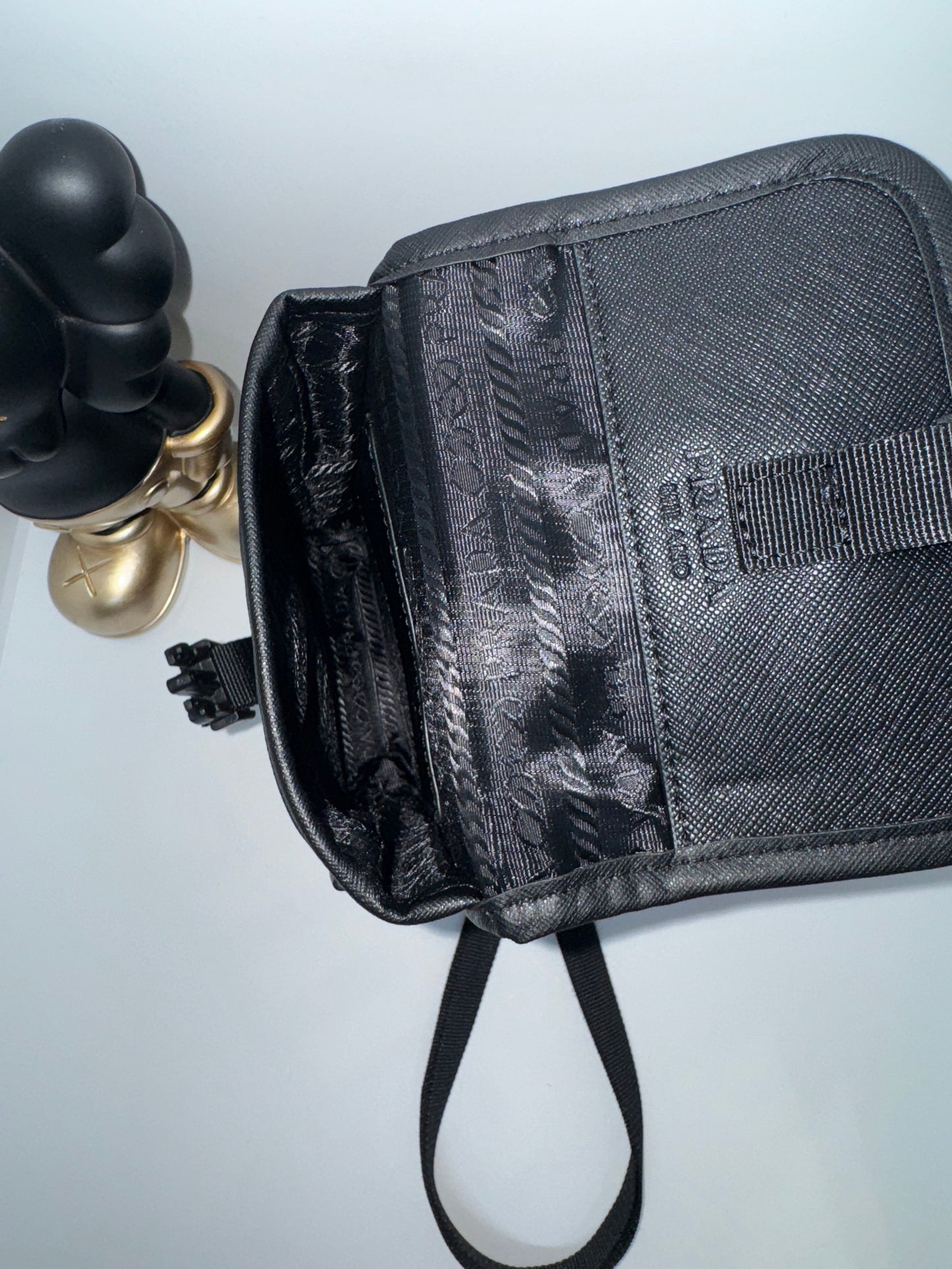 Prada re nylon bag phone pouch