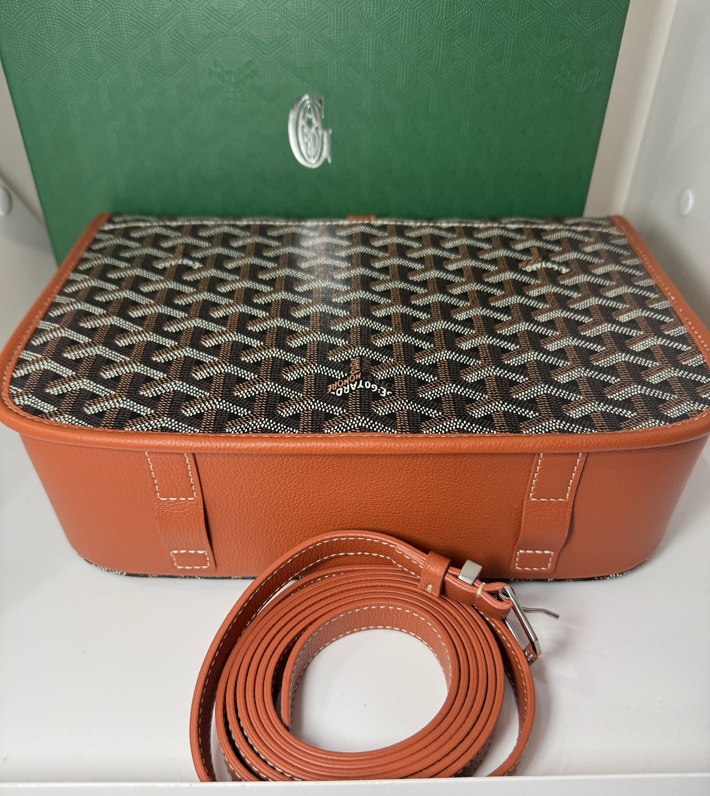 Goyard Belvédère PM brown