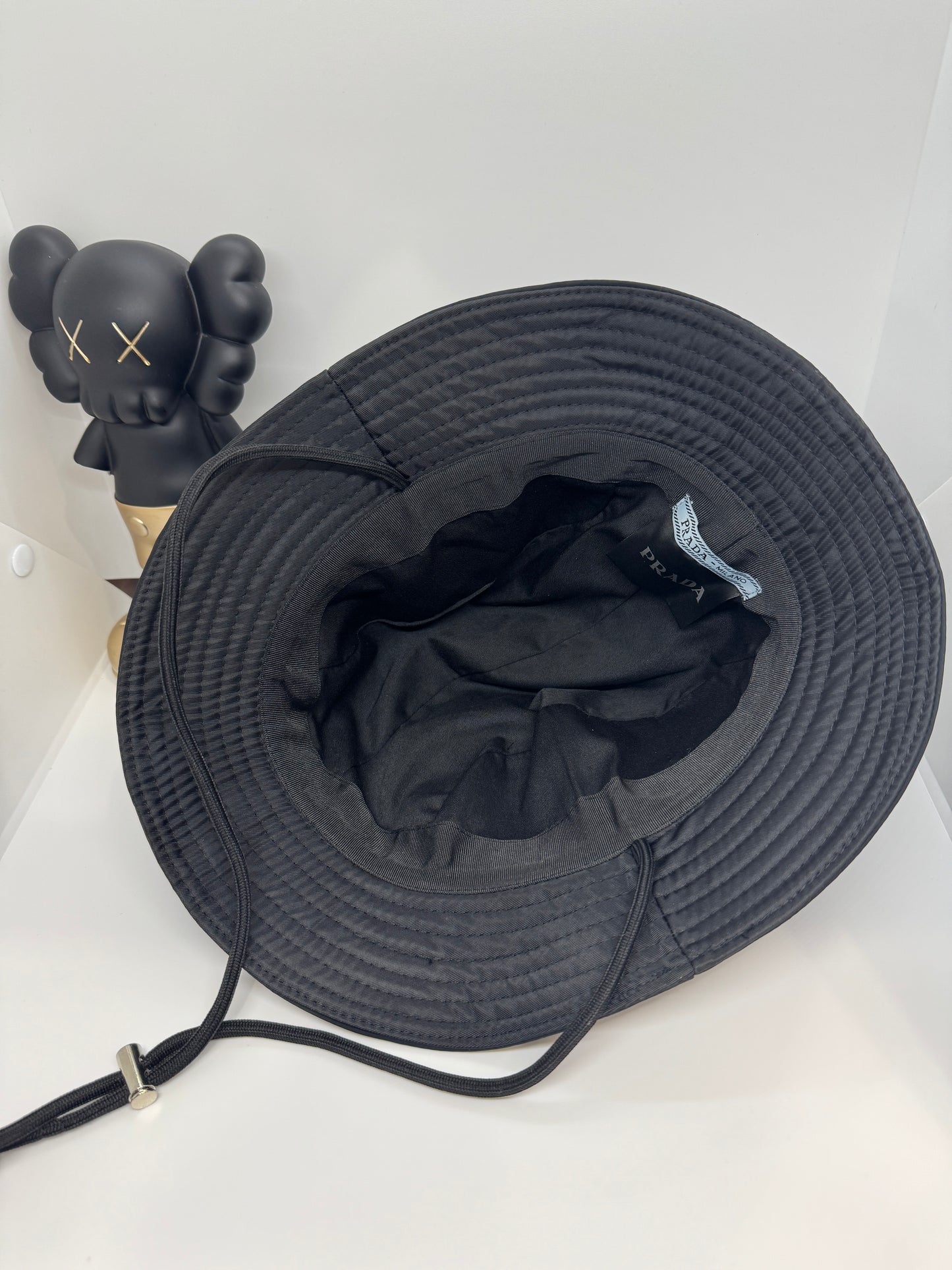 Prada mesh panel bucket hat