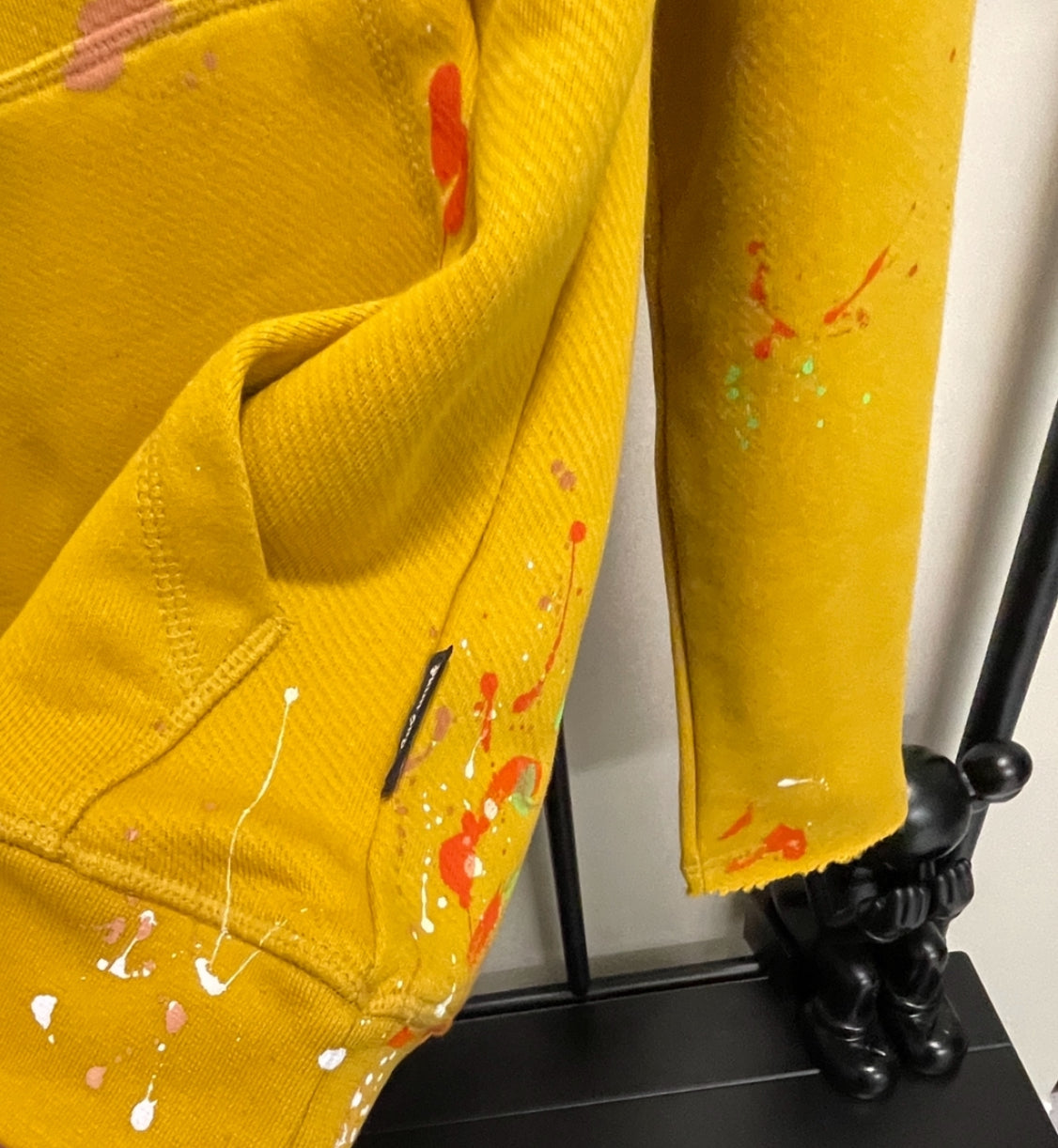 Palm angels hoodie mustard