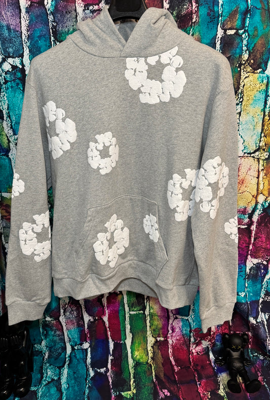 Denim tears gray hoodie xl