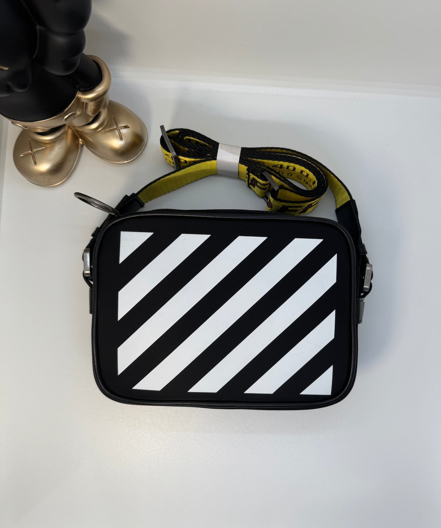 Off white side bag