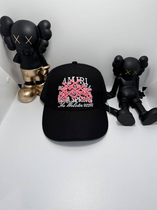 Amiri hat pink bones