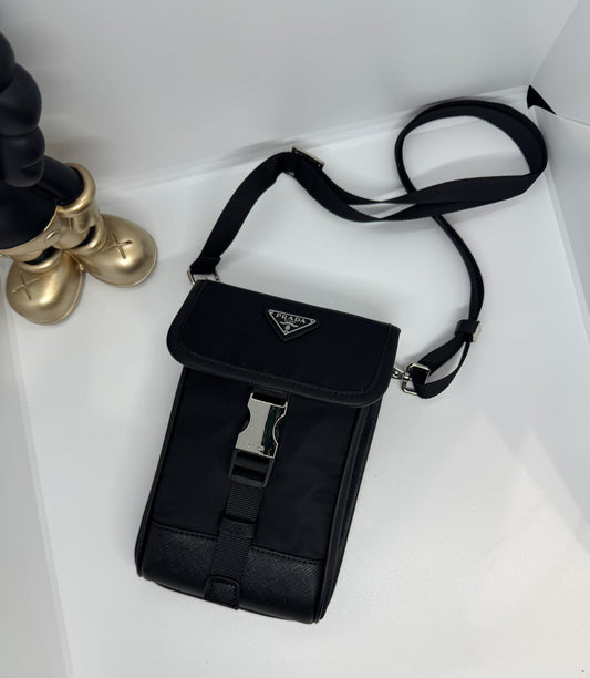 Prada re nylon bag phone pouch