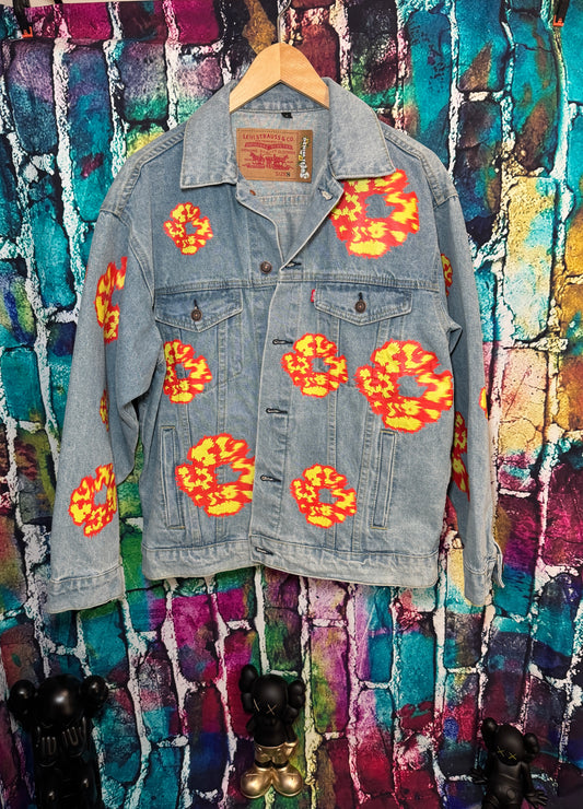 Denim tears offset jacket
