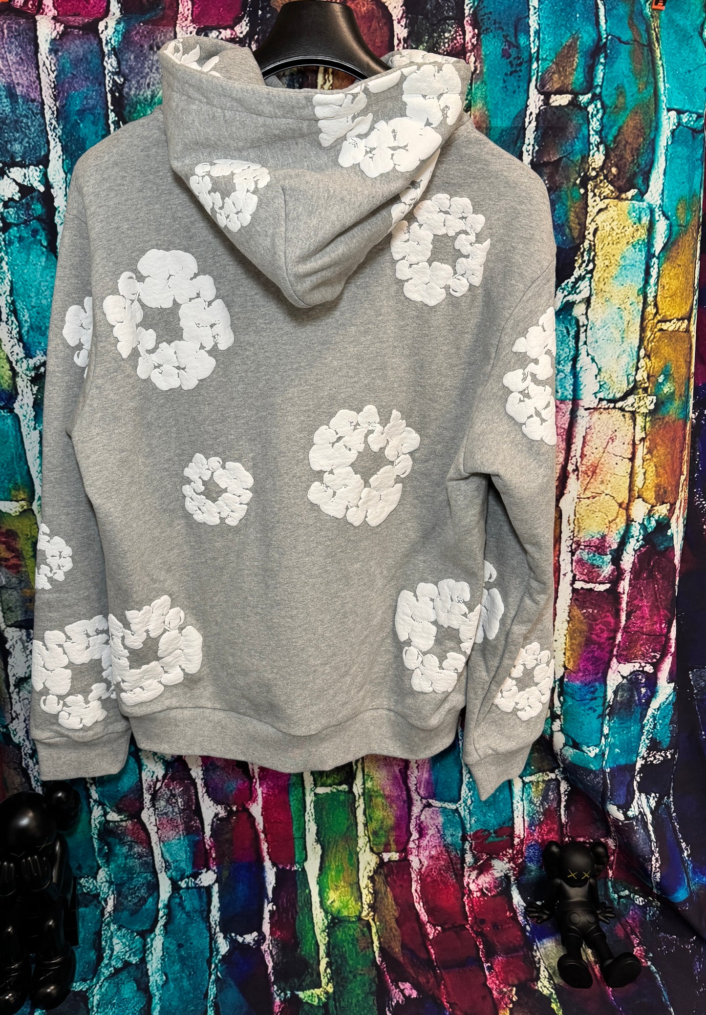 Denim tears gray hoodie xl