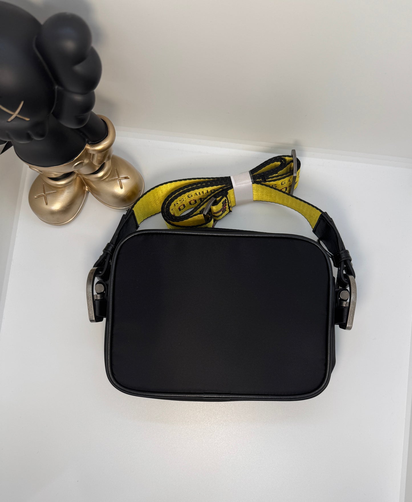 Off white side bag